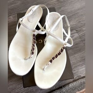 ✨Gucci White Sandals